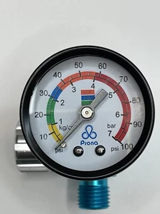 Pressure Gauge Air Regulator Paint Guns RP & HVLP Glass Devilbiss, SATA, Optima - Picture 1 of 4
