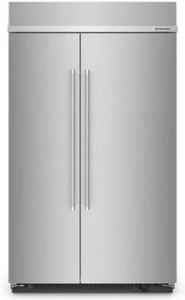 KitchenAid KBSN708MPS 48 Inch Built-In Side-by-Side Refrigerator with 30 cu. ft. - Picture 1 of 10