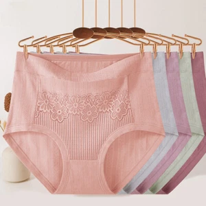 Women 40-115KG Plus Size Underwear High Waist Mom Cotton Breathable Underwear - Picture 1 of 16