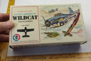 Grumman F4F Wildcat bomber model kit New/Open box 1:72 Model Rectifier Corp MRC - Picture 1 of 5