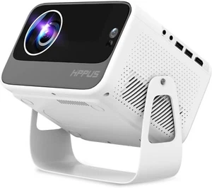 HIPPUS M11 Home Projector 1080P Native 4K WiFi 6 BT Auto Focus 500 ANSI White - Picture 1 of 7