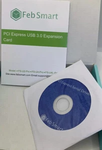 Tarjeta de expansión FebSmart PCI USB 3.0 4 puertos - Imagen 1 de 9