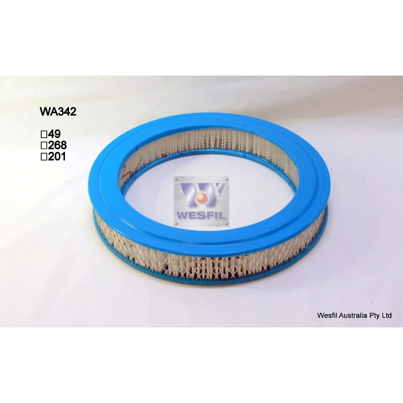 WA342 - WESFIL AIR FILTER A342 fits HOLDEN/SUZUKI — 第 1/1 张图片
