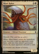 Mind Raker Foil | NM/M | Battle for Zendikar | Magic MTG