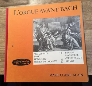 LP 33 tours Marie-Claire ALAIN L'orgue avant Bach Frescobaldi Blow Sweelinck - Picture 1 of 3
