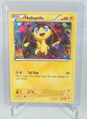 Helioptile 28/119 Pokémon Card 2014 - Image 1 of 4
