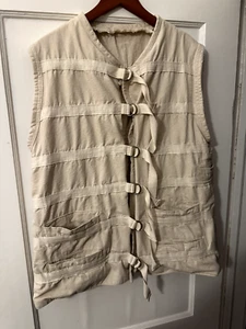 Handmade straight jacket vest costume 44" Chest - Picture 1 of 4
