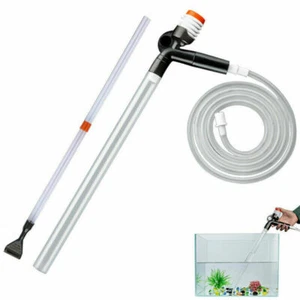 Aquarium Cleaner Kit Vacuum Pump Gravel Water Cleaning Fish Tank Siphon cleaner - Picture 1 of 12