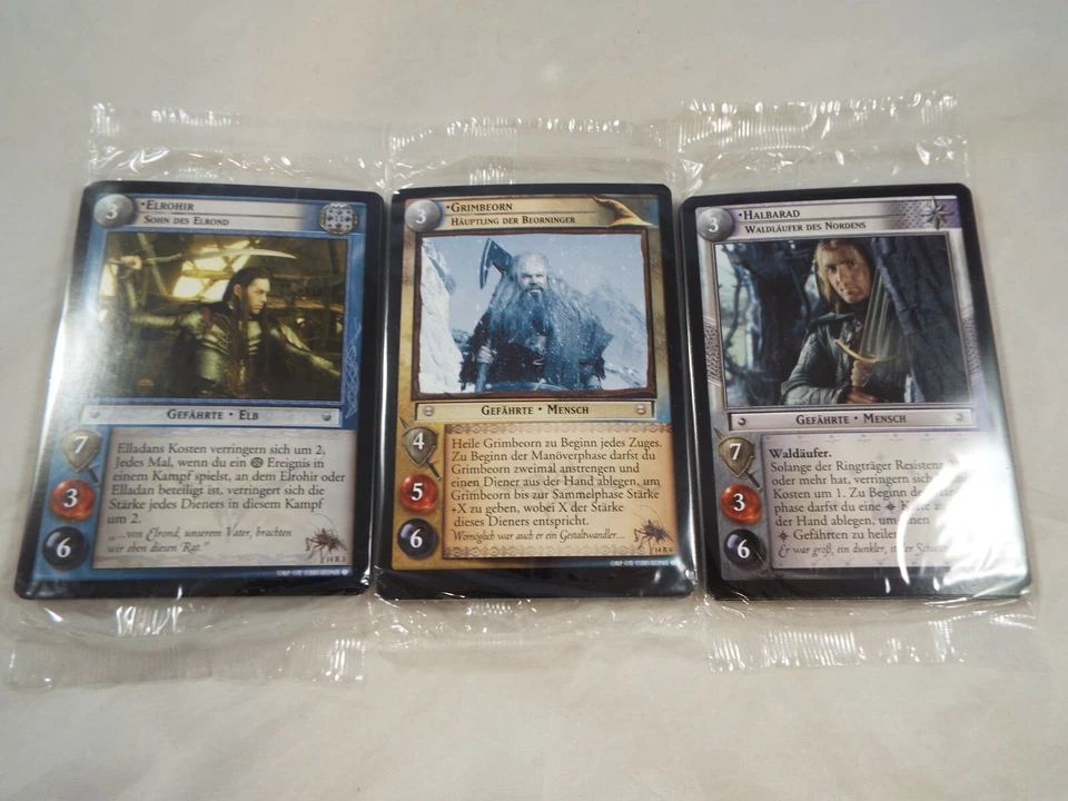LORD OF THE RINGS TCG SEALED SET OF EXPANDED MIDDLE EARTH (German) 2 sets - Image 1 of 1