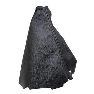 Para RENAULT MEGANE 2008-2013 Funda Palanca de Freno Piel - Costuras Negro - Imagen 1 de 1