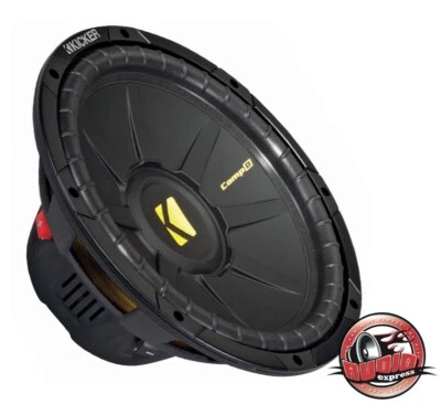 Kicker CWD122 30cm Subwoofer 300/600Watt 2x2 Ohm Kicker CWD 122 Basslautsprecher - Bild 1 von 4