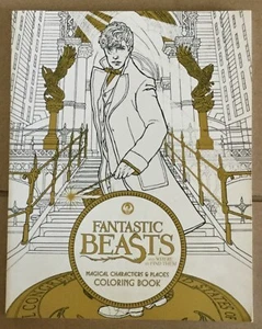 Fantastic Beasts Coloring Book NEW - Imagen 1 de 5