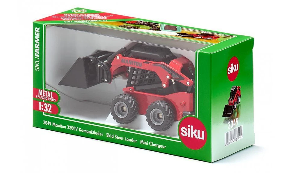 SIKU NO.3049 Manitou 3300 V Skid Steer Loader Dicast Model / Toy 1:32 Scale - Image 1 of 3