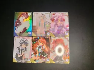 Shiraori 6 Card Goddess Story Trading Card TCG Waifu Anime - Picture 1 of 1