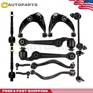 Front Lower & Upper Control Arms Tie Rods For 2006-2007 Ford Fusion Lincoln MKZ - Picture 1 of 11