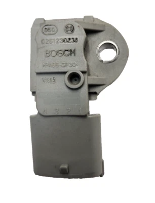 Sensor de presión de riel de combustible del motor Volvo S60 11-16 Bosch OEM 0261230238 Foto 1 de 4