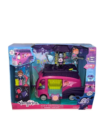Vampirina Rock N' Jam Touring Van Playset - Disney Junior - Stage Rises - New Cover