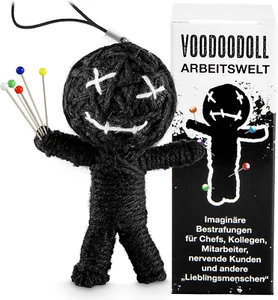 Schöne Güter Voodoo Puppe Arbeitswelt Voodoo Doll to go Voodoo-Doll imaginäre St - Bild 1 von 7