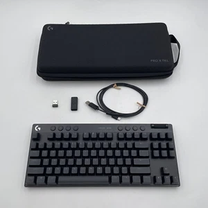 Logitech G PRO X TKL Wireless Gaming Keyboard GX Brown Switches - Picture 1 of 5
