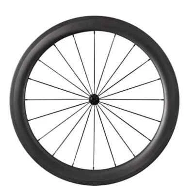 700C Road Bike Wheelset Carbon Fiber Tubular Bicycle Wheels Basalt Disc Brake - Image 1 of 4