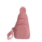 Schoolbag Corduroy Chest Bag Shoulder Bag Waist Bag  Outdoor