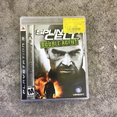 Tom Clancy's Splinter Cell: Double Agent - PlayStation 3 Complete w/ Manual CIB - Image 1 of 3