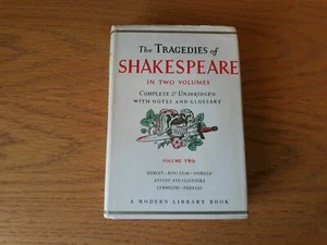 The Tragedies of Shakespeare in Two Volumes Complete & Unabridged Vol. 2 - Picture 1 of 9
