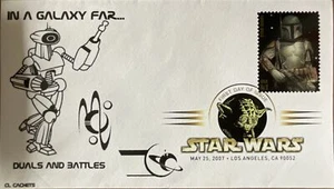 Chris Lazaroff CL 4143 Star Wars In a Galax Far Digital Color Postmark - Picture 1 of 1