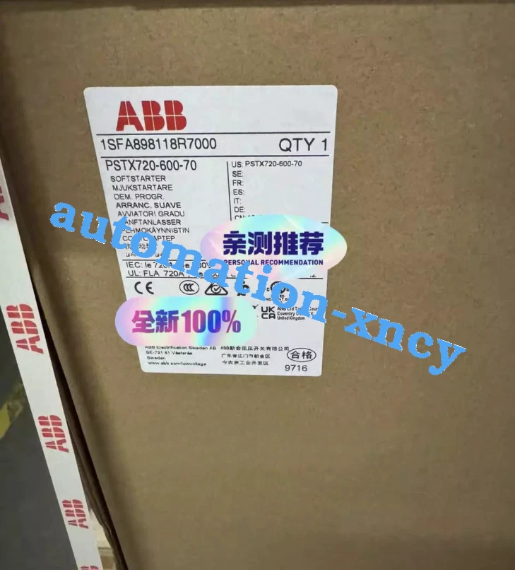 New PSTX720-600-70 Soft starter Fast shipping#DHL or FedEx - Image 1 of 1
