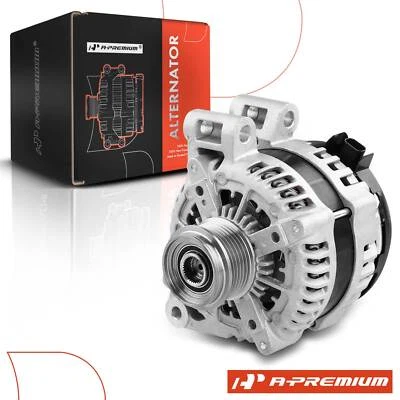 Alternador para Buick Enclave 08-17 Chevy Saturn 3.6L 170A 12V CW embrague de 6 ranuras Foto 1 de 4