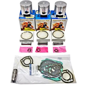 NEW 65.50mm OVER WSM TOP END REBUILD KIT 1992-1995 POLARIS 650 SL PWC - Picture 1 of 1