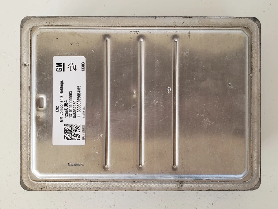 Sierra 1500 12656993 2014-2016 ordenador cerebro motor control ECU ECM EBX módulo Foto 1 de 4