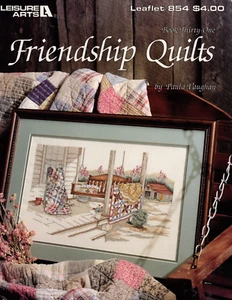Paula Vaughan Counted Cross Stitch Chart Book 31 “Friendship Quilts” - Picture 1 of 1