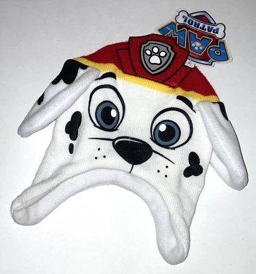 PAW PATROL MARSHALL Niño Pequeño 3+ Forrado de Vellón Invierno Sombrero Trampero con Orejas Flojibles Foto 1 de 4