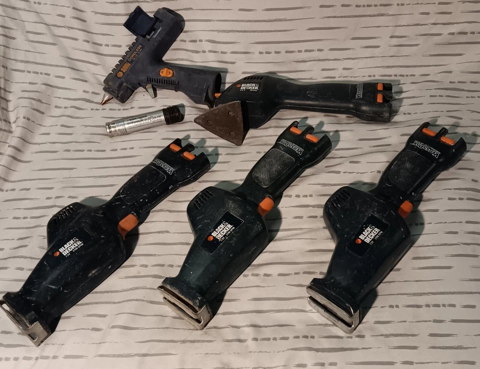 BLACK and DECKER 5 piece Tools VersaPak 7.2v Tested - Image 1 of 4