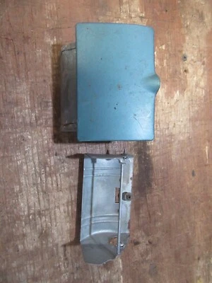 1962 Ford Galaxie 500 interior dash panel ash tray mount and insert pieces - Image 1 of 3