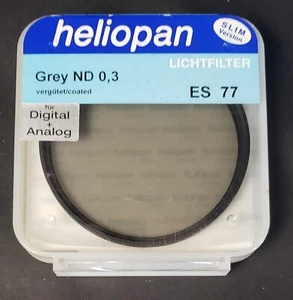 Heliopan Gray ND ES 77 Coated Filter - Picture 1 of 5