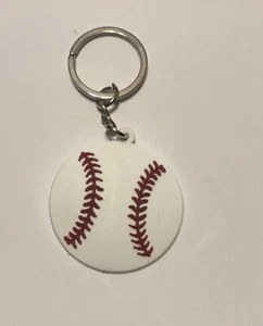 BASEBALL CHARACTER CHARM PVC KEYRING 417 - Picture 1 of 2
