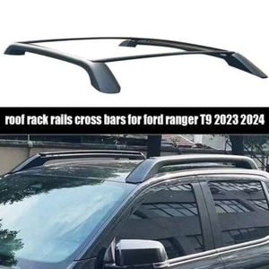 4Pcs Roof Rail Racks Cargo Crossbars Cross Bars Fit For Ford Ranger T9 2023 2024 - Picture 1 of 8
