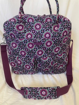 New W/ tags Vera Bradley Retired Lilac Medallion Grand Cargo Travel Bag - Image 1 of 4