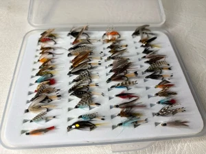 River Trout Flies 50+ Boxed Flies The Ultimate Collection Of wet Flies - Picture 1 of 6