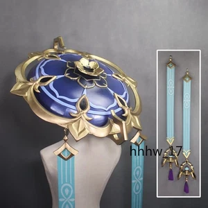 Genshin Impact Scaramouche Cosplay Wanderer Hut Bambus Waffe Requisite handgefertigtes Spiel - Bild 1 von 15