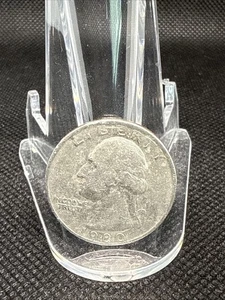 1980 QUARTER DOLLAR (D) FILLED MINT MARK ERROR COIN Missing I -*SEE PICS* | RARE - Picture 1 of 10