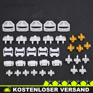 35× Klammern Befestigung Clip Beplankung Für Mercedes 190 Serie W201 190E 190D - Picture 1 of 5