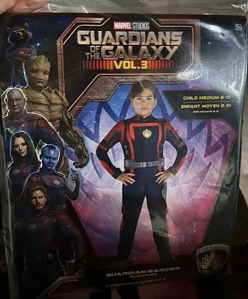 Disfraz Star-Lord Halloween Guardianes de la Galaxia Vol. 3 niños medianos 8-10 Foto 1 de 1