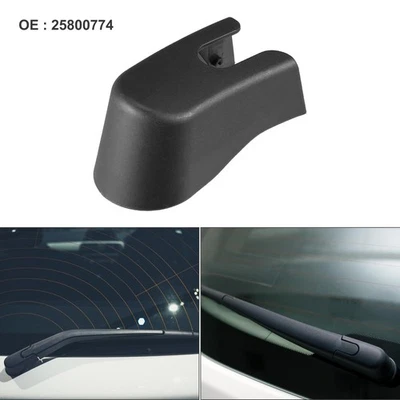 Rear Windshield Wiper Arm Nut Cover Cap Fit for Buick Enclave - Pack of 1 Black - Image 1 of 4