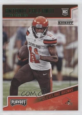 2018 Panini Playoff Rookies Kickoff Antonio Callaway #282 Rookie RC - Image 1 of 2