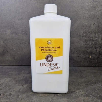 Lindesa Emulsion Handcreme Pflegelotion Hautschutz  O/W 1000 ml  - Bild 1 von 2