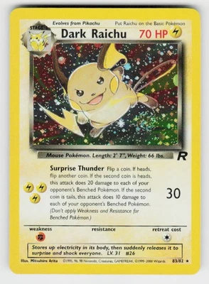 Team Rocket #83/82 Dark Raichu - Image 1 of 2