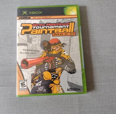 Greg Hastings'' Tournament Paintball Max''d Xbox Brand New Factory Sealed US NOS - Image 1 of 4